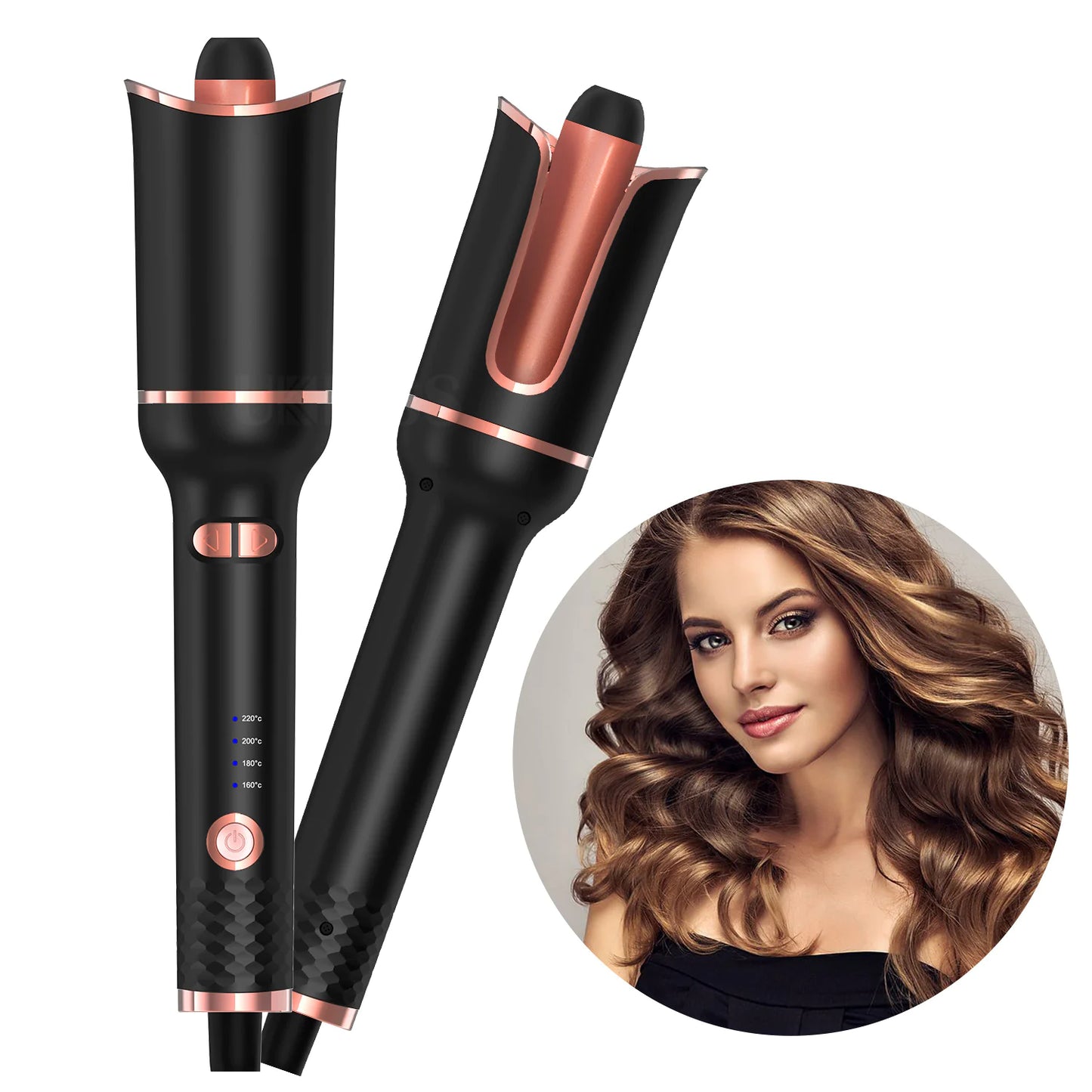 Automatic Rotating Ionic Hair Curler